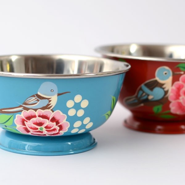 bowl painted without feet