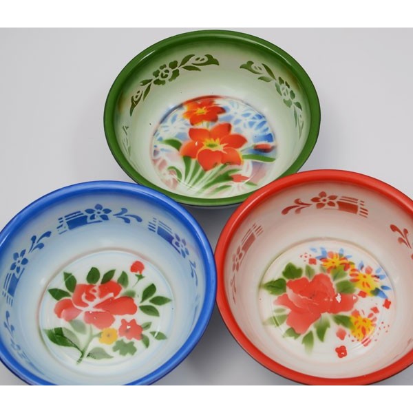 Enamel enamel bowl 30/36 cm