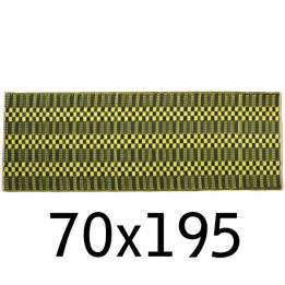 ca. 70x200 cm plastic carpet, ca. 75x200cm, checked