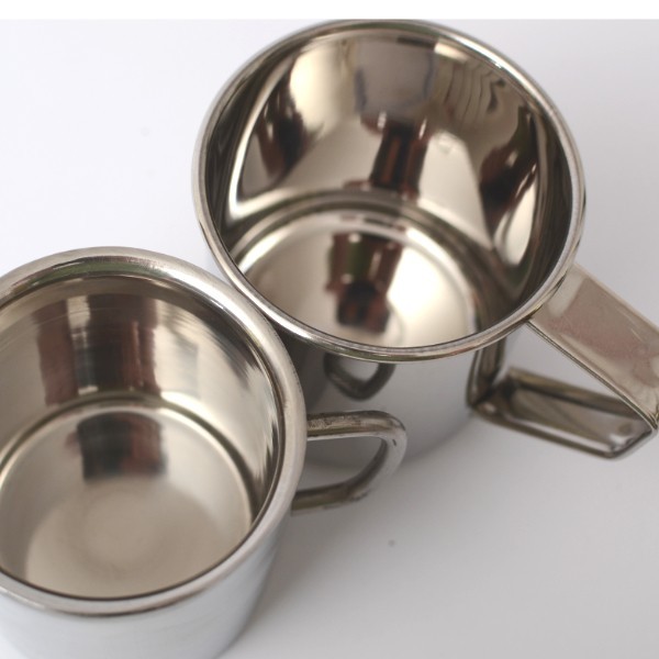 Tasse Edelstahl