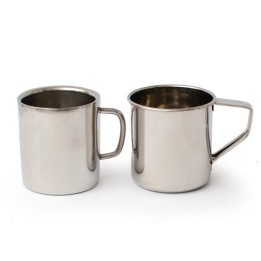 Tasse Edelstahl