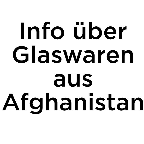 info about glassware from Afghanistan