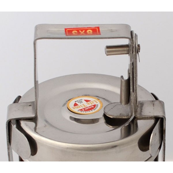 Stainless Steel lunchbox stainless steel, 3 pcs.