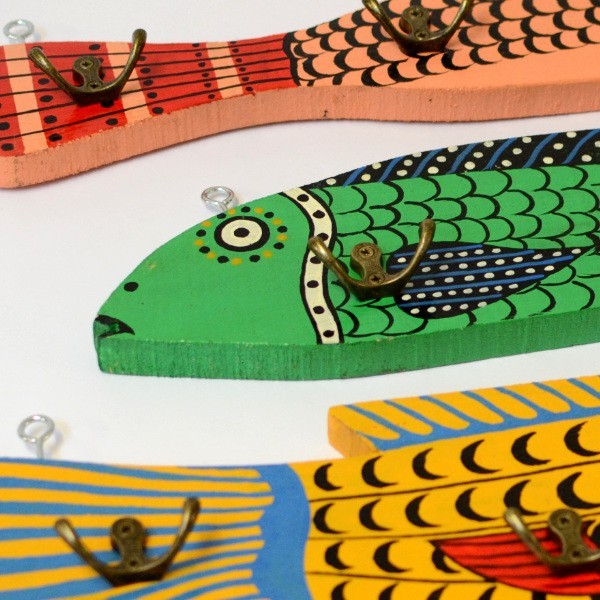 wooden fish wardrobe, Ghana