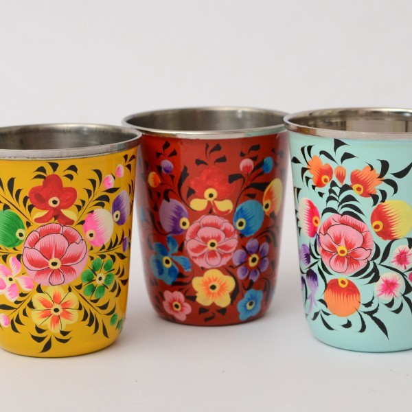 Stainless Steel tumbler stainless steel painted, S