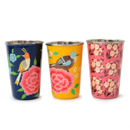 Stainless Steel tumbler stainless steel painted, L