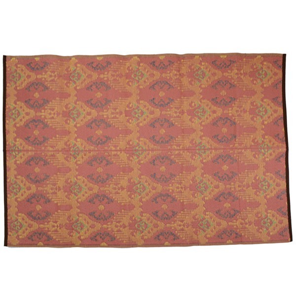 Plastik- Teppich 120x180 cm gefaltet, Muster IKAT