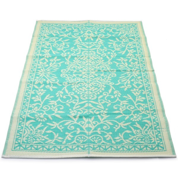 plastic carpet 120x180 cm folded, floral 1