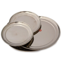 Teller Edelstahl deluxe
