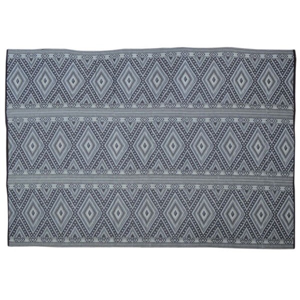 ca. 270x360cm Plastik- Teppich 270x360 cm, gefaltet, Raute