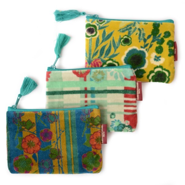small purse, velvet