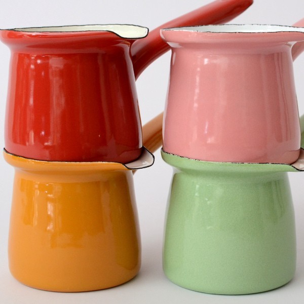 mokka pot metal handle