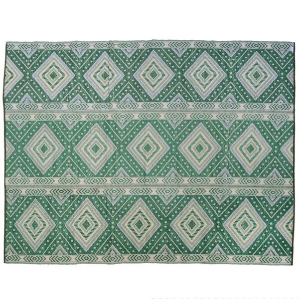 ca. 270x360cm Plastik- Teppich 270x360 cm folded, rhomb