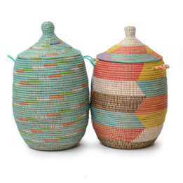 Baskets laundry basket traditional, L