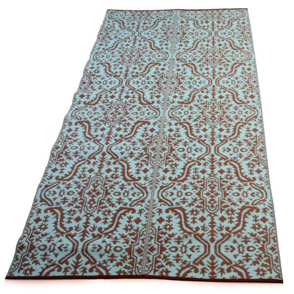 Plastik- Teppich 180x360 cm, ornamental