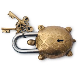 Vorhängeschloss Schildkröte
