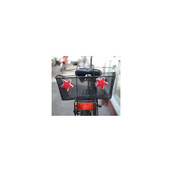 12 St. Fahrrad- Reflektor, Stern/ Herz