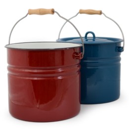 enamel bucket