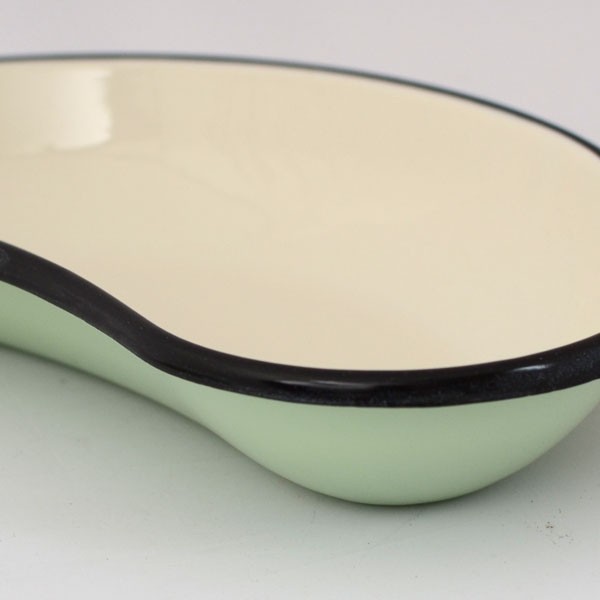 enamel dish kidney basin