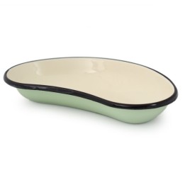 enamel dish kidney basin