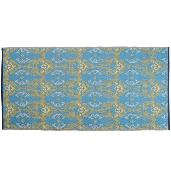 Tapis en plastique 90x180 cm roulé, floral 2