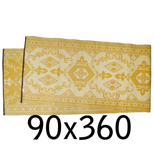 Plastik- Teppich 90x360 cm gefaltet, orient