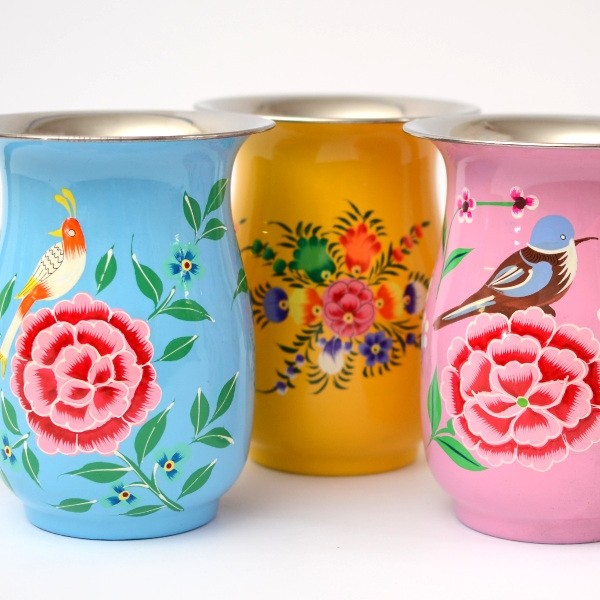 jug painted, S