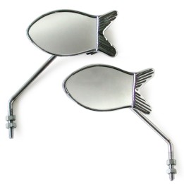 Rückspiegel Fisch