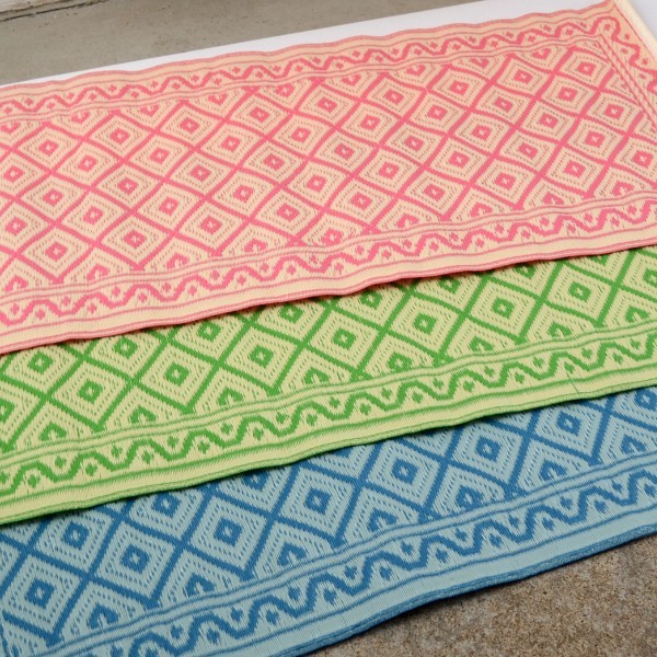 Plastik- Teppich 60x120 cm, Raute