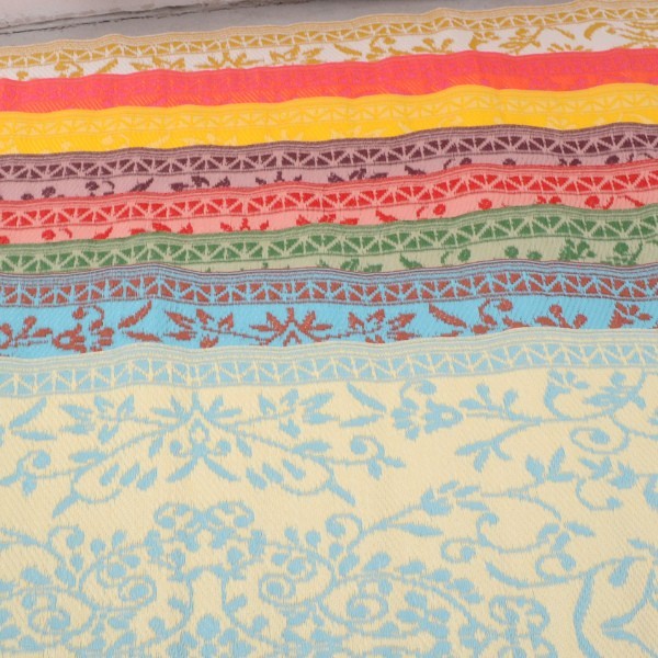 Plastic carpet 90x180 cm, floral