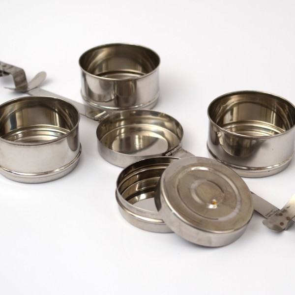 Lunchbox Edelstahl, 4- teilig