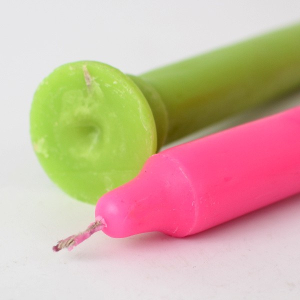 4 pcs. large candles