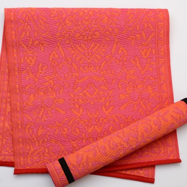 Plastik- Teppich 60x120 cm, floral