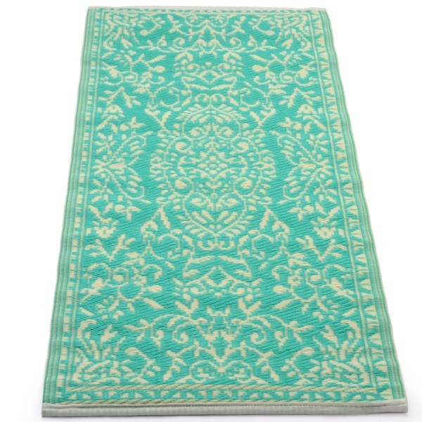 Plastik- Teppich 60x120 cm, floral