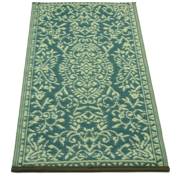 Plastik- Teppich 60x120 cm, floral