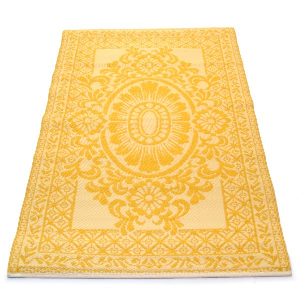 Plastic carpet 120x180 cm rolled, oval