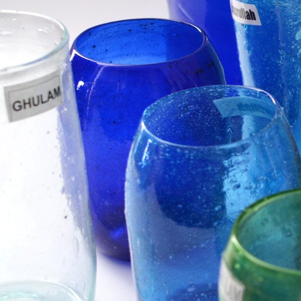Vase gerade Form