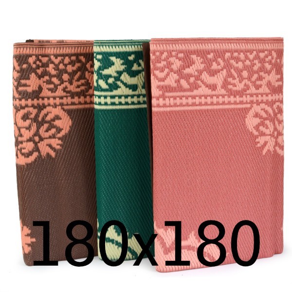 tapis en plastique 180x180 cm