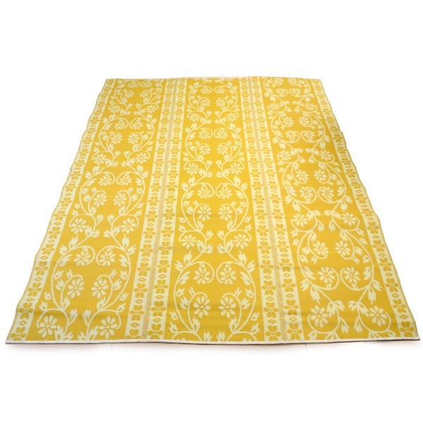 tapis en plastique 90x360 cm, fleurs