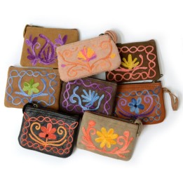 5 pcs. leather purse