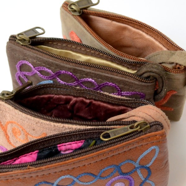 5 pcs. leather purse