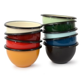 enamel bowl, 10cm