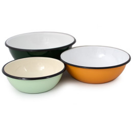 enamel bowl Ukraine, big