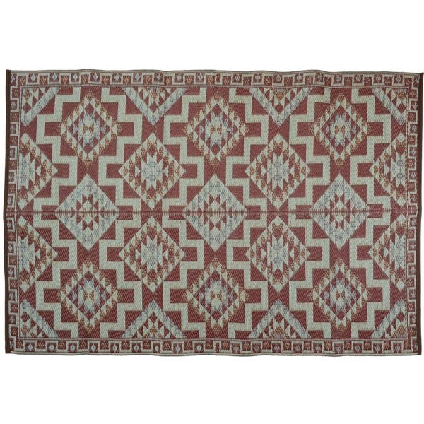 plastic carpet 120x180 cm folded, aztec